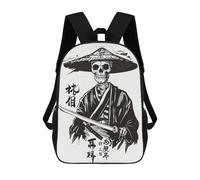 sinyumoney Japanese Skeleton Legend Sacs À Dos Imprimés En 3D Pour Enfants, Sacs D'école Tendance Pour Garçons, Sacs De Voyage, Sacs Scolaires Pour Élèves Du Primaire 17inch