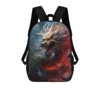 sinyumoney Japanese Warlord Dragon Sacs À Dos Pour Enfants, Cartables, Sacs À Dos Scolaires Imprimés En 3D, Sacs À Dos De Voyage Tendance Pour Enfants (primaire, Collège) 17inch