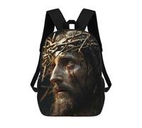 sinyumoney Jesus Is Alive Sacs À Dos Scolaires Pour Garçons Et Filles, Sacs À Dos Décontractés Pour Le Sport, Sacs À Dos De Grande Capacité Pour L'école Primaire 17inch