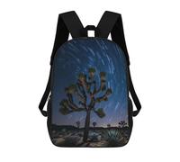 sinyumoney Joshua Tree Starry Night Sacs À Dos Pour Enfants, Cartables Imprimés En 3D, Sacs À Dos Pour Élèves Du Primaire Et Du Collège (garçons Et Filles) 17inch