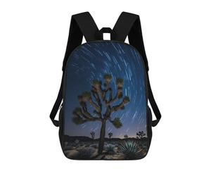 sinyumoney Joshua Tree Starry Night Sacs À Dos Pour Enfants, Cartables Imprimés En 3D, Sacs À Dos Pour Élèves Du Primaire Et Du Collège (garçons Et Filles) 17inch