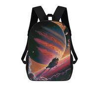 sinyumoney Journey Through The Nebula Sac À Dos Scolaire Pour Adolescents, Imprimé En 3D, Ajustable, À Poches Tendance, Pour Enfants, Garçons, Filles, Étudiants Et Adolescents 17inch