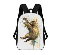 sinyumoney Jump Sloth Sacs À Dos Scolaires Pour Enfants, Cartables Imprimés En 3D, Sacs D'école Tendance Pour Garçons, Élèves Du Primaire Et Du Collège 17inch