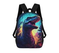sinyumoney Jurassic Beast Unleashed Sac À Dos Enfant, Cartable Imprimé En 3D Pour Garçons Et Adolescents 17inch