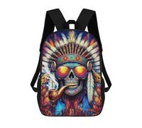 sinyumoney Kaleidoscopic Wisdom Sac À Dos Scolaire Imprimé En 3D, Sac À Dos Décontracté Pour Enfants, Sac D'école Imprimé En 3D Pour Garçons, Primaire Et Collège 17inch