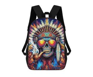 sinyumoney Kaleidoscopic Wisdom Sac À Dos Scolaire Imprimé En 3D, Sac À Dos Décontracté Pour Enfants, Sac D'école Imprimé En 3D Pour Garçons, Primaire Et Collège 17inch