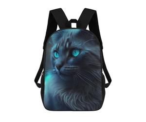 sinyumoney Kitten Close Up Sac À Dos Scolaire Pour Enfants Imprimé En 3D, Idéal Pour Les Voyages Et Les Livres 17inch