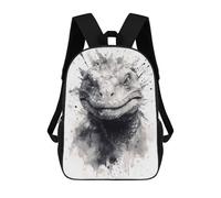 sinyumoney Komodo Dragon Beauty Sacs À Dos Scolaires Pour Enfants, Sac D'école Imprimé En 3D Pour Garçons, Élèves Du Primaire Et Du Collège 17inch