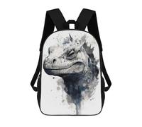 sinyumoney Komodo Dragon Watercolor Sacs À Dos Pour Enfants, Cartables, Sacs À Dos Scolaires Imprimés En 3D, Sacs À Dos De Voyage Tendance Pour Enfants (primaire, Collège) 17inch