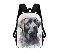 sinyumoney Labrador Retriever Dog Art Sacs À Dos Pour Enfants, Cartables Imprimés En 3D, Sacs À Dos Pour Élèves Du Primaire Et Du Collège, Garçons Et Filles 17inch