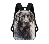 sinyumoney Labrador Retriever Dog Sac À Dos Pour Garçons Et Adolescents, Sacs À Dos Pour Filles, Sacs À Dos Pour Tout-petits, Sacs À Livres Pour L'école Primaire Et Le Collège 17inch