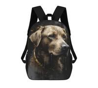 sinyumoney Labrador Retriever Dog Sacs À Dos Pour Enfants, Sac À Dos Scolaire, Sac À Dos Imprimé En 3D Pour Enfants, Sac À Dos De Voyage, Sac À Livres, Sac D'école Pour Enfants 17inch