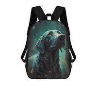 sinyumoney Labrador Retriever Dog Sacs À Dos Pour Enfants, Sac D'école Imprimé En 3D, Cartable Pour Enfants, Sac De Voyage, Sac À Dos Garçon Fille, Sac D'école Pour Enfants 17inch