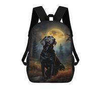 sinyumoney Labrador Retriever Sac À Dos Enfant Imprimé En 3D, Sac D'école Pour Garçons, Sac À Dos Cool Et Décontracté, Sac À Dos Amusant Pour Enfants Et Adolescents 17inch