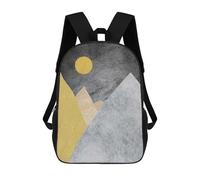 sinyumoney Landscape Collage IV Sacs À Dos Pour Enfants, Sac D'école Imprimé En 3D, Cartable Pour Enfants, Sac De Voyage, Sac À Dos Garçon Fille, Sac D'école Pour Enfants 17inch