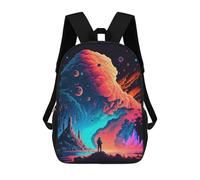 sinyumoney Last Man Sac À Dos Avec Poche, Sacs À Dos Imprimés En 3D, Sacs De Voyage, Sacs À Livres, Sacs D'école Pour Enfants 17inch