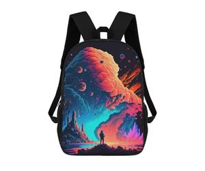 sinyumoney Last Man Sac À Dos Avec Poche, Sacs À Dos Imprimés En 3D, Sacs De Voyage, Sacs À Livres, Sacs D'école Pour Enfants 17inch