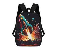 sinyumoney Legendary Fire Galaxy Sacs À Dos 17 Pouces Pour Enfants, Sacs D'école Imprimés En 3D Pour Élèves Du Primaire Et Du Collège, Garçons Et Filles