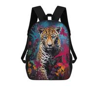 sinyumoney Leopard Banksy Graffiti Sacs À Dos Pour Enfants, Sac À Dos Scolaire, Sac À Dos Imprimé En 3D Pour Enfants, Sac À Dos De Voyage, Sac À Livres, Sac D'école Pour Enfants 17inch