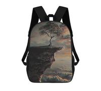 sinyumoney Life Is Not Problem Sac À Dos Enfant, Cartable, Sac D'école, Motif Dessin Animé 3D, Sac Pour Ordinateur Portable, Pour Garçons Et Filles 17inch