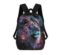 sinyumoney Lion Art Series Style 6 Sacs À Dos Scolaires Pour Enfants, Sac D'école Imprimé En 3D Pour Garçons, Élèves Du Primaire Et Du Collège 17inch