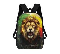 sinyumoney Lion of Judah Sacs À Dos Pour Enfants, Cartables Imprimés En 3D, Sacs À Dos Pour Élèves Du Primaire Et Du Collège (garçons Et Filles) 17inch