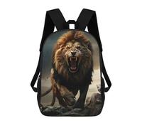 sinyumoney Lion on Mountain Sac À Dos Scolaire Pour Adolescents, Imprimé En 3D, Ajustable, À Poches Tendance, Pour Enfants, Garçons, Filles, Étudiants Et Adolescents 17inch
