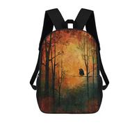 sinyumoney Little Bird Sacs À Dos Imprimés En 3D Pour Enfants, Sacs D'école Tendance Pour Garçons, Sacs De Voyage, Sacs Scolaires Pour Élèves Du Primaire 17inch