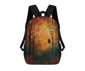 sinyumoney Little Bird Sacs À Dos Imprimés En 3D Pour Enfants, Sacs D'école Tendance Pour Garçons, Sacs De Voyage, Sacs Scolaires Pour Élèves Du Primaire 17inch