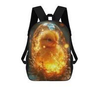 sinyumoney Little Chick Egg Rebirth Sac À Dos Scolaire Pour Enfants 17 Pouces, Sac À Dos Décontracté Pour Les Voyages, Grand Sac À Dos De Jour Pour Garçons Et Filles 17inch