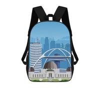 sinyumoney Los Angeles Travel Print Sacs À Dos Pour Enfants, Sac D'école Imprimé En 3D, Cartable Pour Enfants, Sac De Voyage, Sac À Dos Garçon Fille, Sac D'école Pour Enfants 17inch