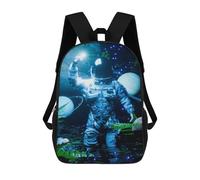 sinyumoney LOST IN SPACE TIME Sac À Dos Enfant, Cartable, Sacs À Dos Scolaires Imprimés En 3D Pour Élèves Du Primaire Et Du Collège, Cadeau D'anniversaire Pour Adolescents 17inch