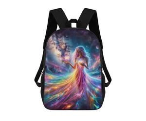 sinyumoney Lotus Goddess Sac À Dos, Cartable Imprimé En 3D, Sac À Goûter, Sac À Dos De Voyage, Sac À Dos Entre Amis, Sac À Dos Scolaire Pour Filles Et Garçons 17inch