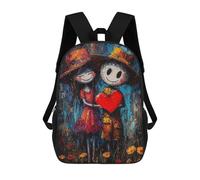 sinyumoney Love in Bloom Sac À Dos Scolaire Pour Filles Et Garçons, Grande Capacité, Léger, Pour Enfants Et Étudiants 17inch