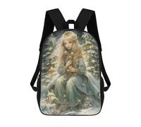 sinyumoney Lovely Saint Mary Sac À Dos Scolaire Enfant Tendance Et Décontracté, Sac À Dos Imprimé En 3D Pour Garçon, Grand Sac À Dos 17inch