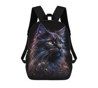 sinyumoney Magical Cat 1 Sac À Dos Imprimé En 3D Pour Enfants, Sac D'école, Sac De Voyage Grande Capacité, Sac À Livres, Sac À Dos Pour Enfants 17inch