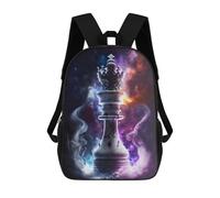 sinyumoney Magical Chess King -1 Sac À Dos Imprimé 3D Pour Enfants, Sac À Dos Léger Pour Écoliers Et Écoliers, Sac À Goûter Pour La Crèche 17inch