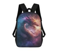 sinyumoney Magical Cosmic Dragon Sac À Dos Pour Garçons Et Adolescents, Sacs À Dos Pour Filles, Sacs À Dos Pour Tout-petits, Sacs À Livres Pour L'école Primaire Et Le Collège 17inch
