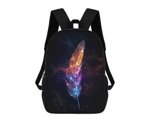 sinyumoney Magical Feather Sacs À Dos Scolaires Pour Enfants, Cartables Imprimés En 3D, Sacs D'école Tendance Pour Garçons, Élèves Du Primaire Et Du Collège 17inch