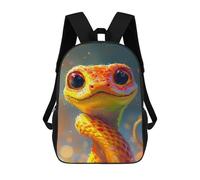 sinyumoney Magical Fire Snake Artwork 17inch Sacs À Dos Scolaires Imprimés En 3D - Sacs À Dos Tendance Pour Garçons Du Primaire Et Du Collège