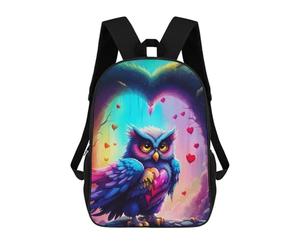 sinyumoney Magical Forest Owl -2 Sac À Dos Enfant, Cartable, Sacs À Dos Scolaires Imprimés En 3D Pour Élèves Du Primaire Et Du Collège, Cadeau D'anniversaire Pour Adolescents 17inch