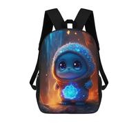 sinyumoney Magical Glowing Creature Sac À Dos Enfant Fille 3D, Sac D'école, Sac À Dos Pour Tout-petits, Sac À Dos Décontracté, Sac À Livres Tendance 17inch