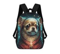 sinyumoney Magical Hooded Canine Sac À Dos Pour Garçons Et Adolescents, Sacs À Dos Pour Filles, Sacs À Dos Pour Tout-petits, Sacs À Livres Pour L'école Primaire Et Le Collège 17inch