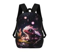 sinyumoney Magical Night Dragon Sac À Dos Enfant Fille 3D, Sac D'école, Sac À Dos Pour Tout-petits, Sac À Dos Décontracté, Sac À Livres Tendance 17inch