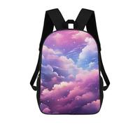 sinyumoney Magical Sky Clouds Wallpaper Sac À Dos Scolaire Pour Enfants, 43 Cm (17 Pouces), Imprimé En 3D, Pour Garçons, Élèves Du Primaire Et Du Collège