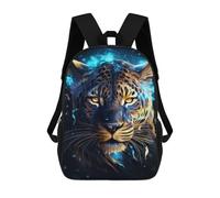 sinyumoney Magical Tiger Portrait Sacs À Dos 17 Pouces Pour Enfants, Sacs D'école Imprimés En 3D Pour Élèves Du Primaire Et Du Collège, Garçons Et Filles