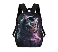 sinyumoney Magical Wolf Fantasy Artwork Sac à dos d'école imprimé 3D 43,2 cm Sac à dos pour enfants Sac à dos cool pour garçons primaire et milieu, Style 14, 17"