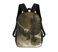 sinyumoney Majestic Eagle in Flight Sacs À Dos Pour Enfants, Cartables, Sacs À Dos Scolaires Imprimés En 3D, Sacs À Dos De Voyage Tendance Pour Enfants (primaire, Collège) 17inch