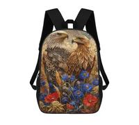 sinyumoney Majestic Eagles Sac À Dos Scolaire Imprimé En 3D Pour Garçons Et Filles, Sac À Dos Pour Enfants, Sac De Voyage 17inch