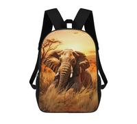 sinyumoney Majestic Elephant Sac À Dos Imprimé 3D Pour Enfants, Sac À Dos Léger Pour Écoliers Et Écoliers, Sac À Goûter Pour La Crèche 17inch